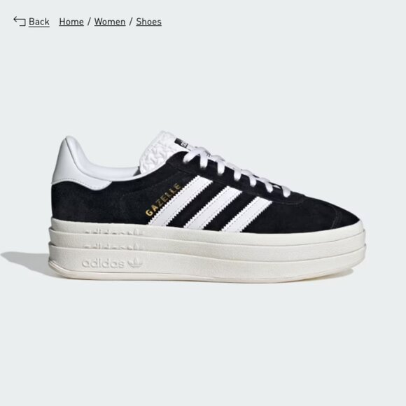 Adidas Gazelle Platform Shoes - Picture 3 of 3